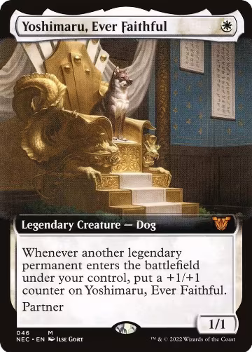 Yoshimaru, Ever Faithful (Extended Art) (46), Commander: Kamigawa: Neon Dynasty — Magic card price