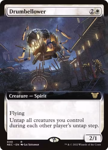 Drumbellower (Extended Art) (40), Commander: Kamigawa: Neon Dynasty — Magic card price