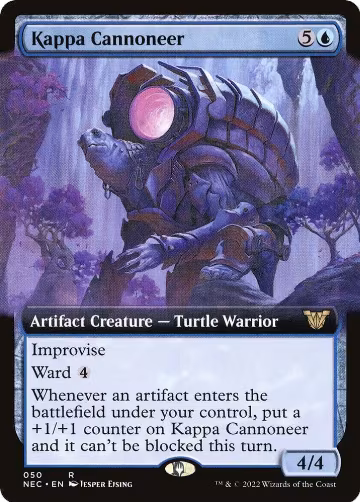Kappa Cannoneer (Extended Art) (50), Commander: Kamigawa: Neon Dynasty — Magic card price