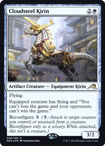 Cloudsteel Kirin (8), Prerelease Cards — Magic card price