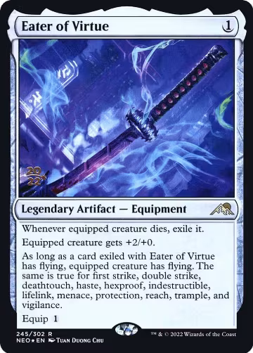 Eater of Virtue (245), Prerelease Cards — Magic card price