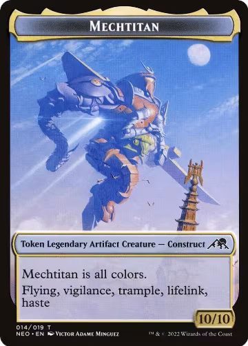 Mechtitan Token (14), Kamigawa: Neon Dynasty — Magic card price