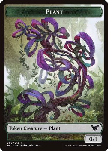 Plant // Treasure Double-Sided Token (9 // 17), Commander: Kamigawa: Neon Dynasty — Magic card price