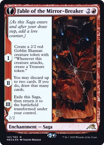 Fable of the Mirror-Breaker (141), Prerelease Cards — Magic card price