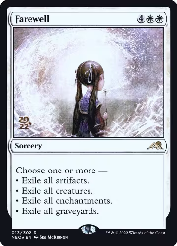 Farewell (13), Prerelease Cards — Magic card price