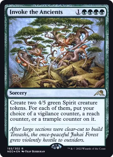 Invoke the Ancients (193), Prerelease Cards — Magic card price