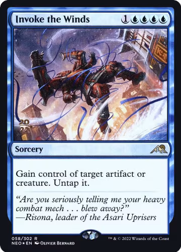 Invoke the Winds (58), Prerelease Cards — Magic card price
