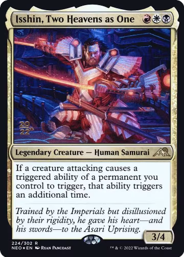 Isshin, Two Heavens as One (224), Prerelease Cards — Magic card price