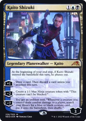 Kaito Shizuki (226), Prerelease Cards — Magic card price