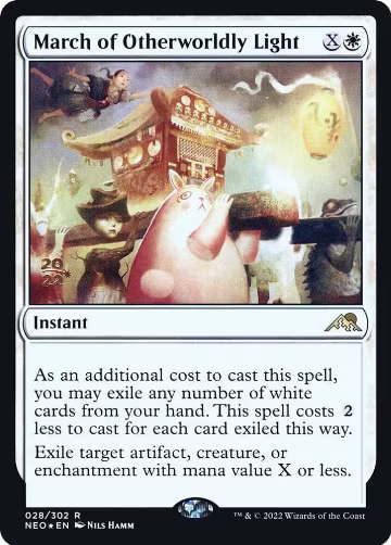 March of Otherworldly Light (28), Prerelease Cards — Magic card price