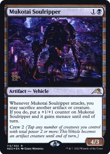 Mukotai Soulripper (113), Prerelease Cards — Magic card price