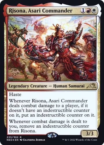 Risona, Asari Commander (233), Prerelease Cards — Magic card price