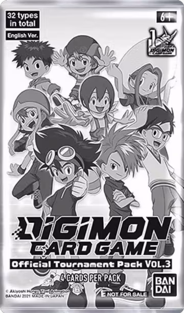 Official Tournament Pack Vol.3, Digimon Promotion Cards — Digimon sealed product price