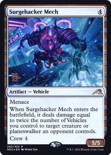 Surgehacker Mech (260), Prerelease Cards — Magic card price
