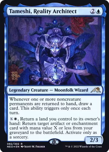 Tameshi, Reality Architect (82), Prerelease Cards — Magic card price