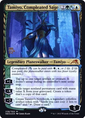 Tamiyo, Compleated Sage (238), Prerelease Cards — Magic card price