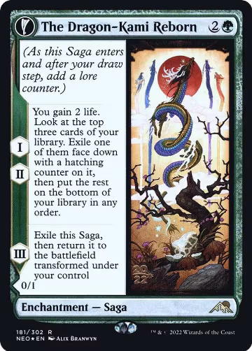 The Dragon-Kami Reborn (181), Prerelease Cards — Magic card price