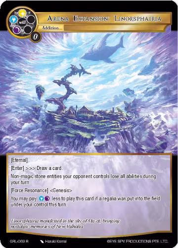 Arena Expansion: Linorsphairia (GRL-069), Game of Gods: Reloaded — Force of Will card price