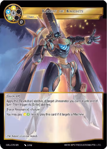 Knight of Knights (GRL-079), Game of Gods: Reloaded — Force of Will card price