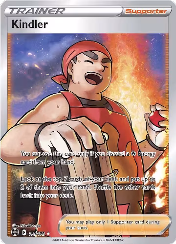 Kindler (Full Art) (170/172), Brilliant Stars — Pokémon card price