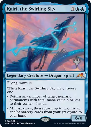 Kairi, the Swirling Sky (60), Promo Pack: Kamigawa: Neon Dynasty — Magic card price