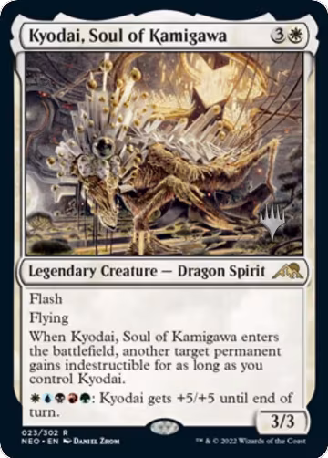 Kyodai, Soul of Kamigawa (23), Promo Pack: Kamigawa: Neon Dynasty — Magic card price