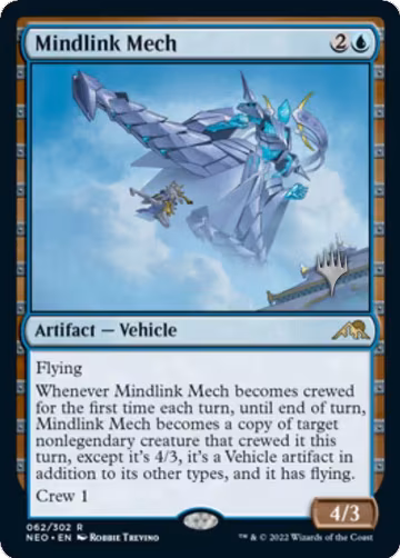 Mindlink Mech (62), Promo Pack: Kamigawa: Neon Dynasty — Magic card price