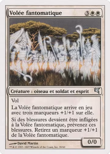 Phantom Flock (French) - "Volée fantomatique" (C39) (C39), Magic Encyclopedia 2005 (Salvat/Hachette) — Magic card price