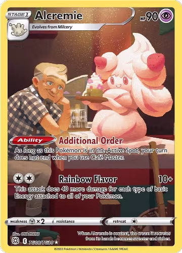 Alcremie (TG08/TG30), Brilliant Stars Trainer Gallery — Pokémon card price