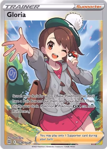 Gloria (TG26/TG30), Brilliant Stars Trainer Gallery — Pokémon card price