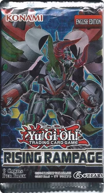 Rising Rampage Booster Pack [Unlimited Edition], Rising Rampage — Yu-Gi-Oh! sealed product price