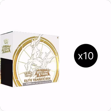 Brilliant Stars Elite Trainer Box Case, Brilliant Stars — Pokémon sealed product price