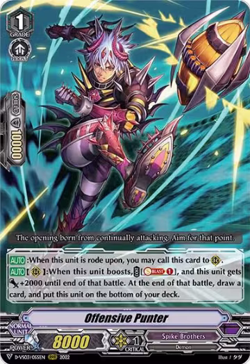 Offensive Punter (D-VS03/055EN), D-VS03: V Clan Collection Vol.3 — Vanguard card price