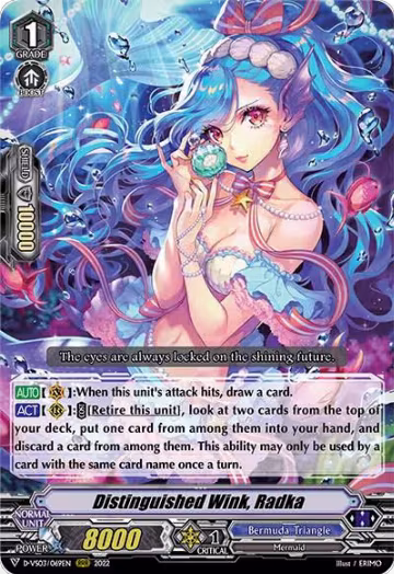 Distinguished Wink, Radka (D-VS03/069EN), D-VS03: V Clan Collection Vol.3 — Vanguard card price