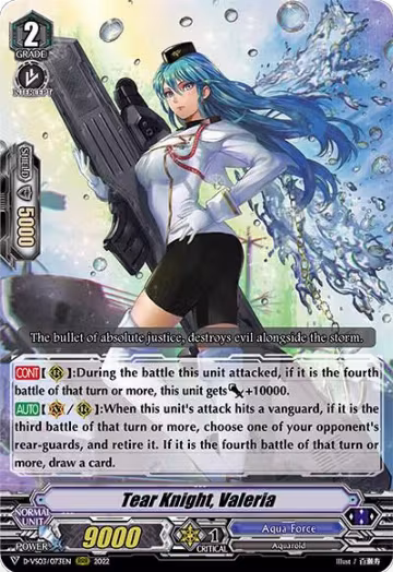 Tear Knight, Valeria (D-VS03/073EN), D-VS03: V Clan Collection Vol.3 — Vanguard card price