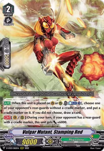 Vulgar Mutant, Stamping Red (D-VS03/082EN), D-VS03: V Clan Collection Vol.3 — Vanguard card price