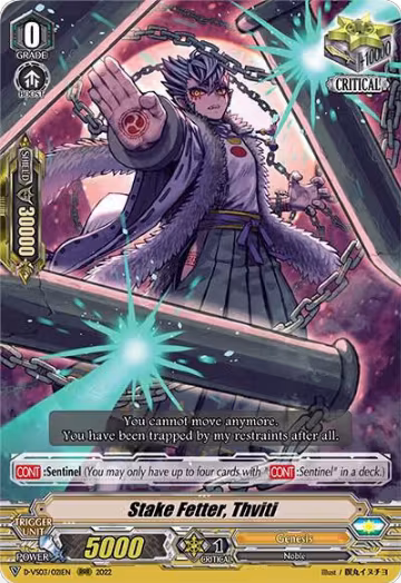 Stake Fetter, Thviti (D-VS03/021EN), D-VS03: V Clan Collection Vol.3 — Vanguard card price