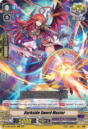 Darkside Sword Master (D-VS03/063EN), D-VS03: V Clan Collection Vol.3 — Vanguard card price