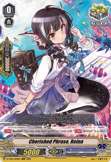 Cherished Phrase, Reina (D-VS03/070EN), D-VS03: V Clan Collection Vol.3 — Vanguard card price