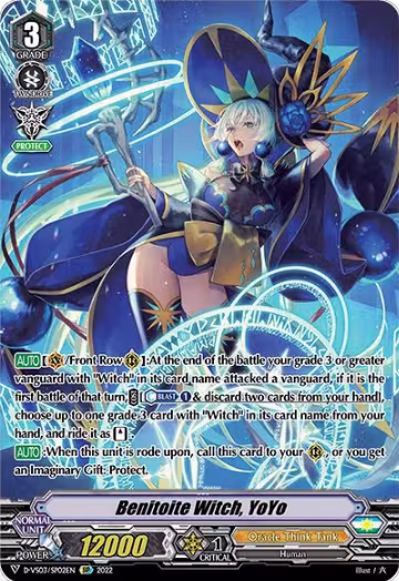 Benitoite Witch, YoYo (SP) (D-VS03/SP02EN), D-VS03: V Clan Collection Vol.3 — Vanguard card price