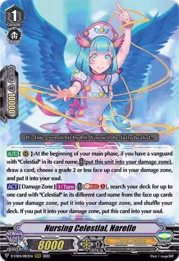Nursing Celestial, Narelle (D-VS04/003EN), D-VS04: V Clan Collection Vol.4 — Vanguard card price