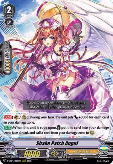 Shake Patch Angel (D-VS04/005EN), D-VS04: V Clan Collection Vol.4 — Vanguard card price