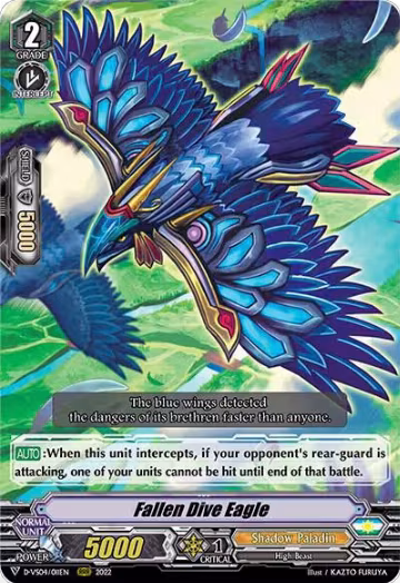 Fallen Dive Eagle (D-VS04/011EN), D-VS04: V Clan Collection Vol.4 — Vanguard card price