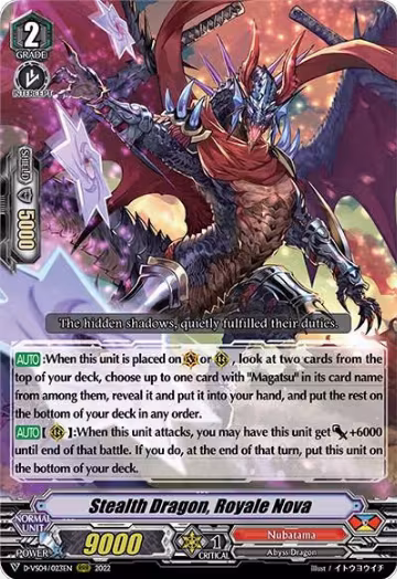 Stealth Dragon, Royale Nova (D-VS04/023EN), D-VS04: V Clan Collection Vol.4 — Vanguard card price