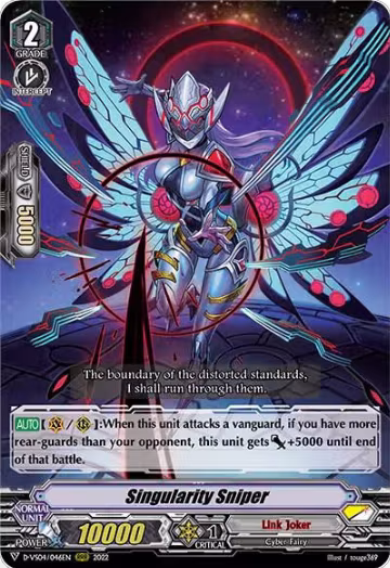 Singularity Sniper (D-VS04/046EN), D-VS04: V Clan Collection Vol.4 — Vanguard card price