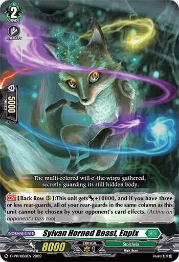 Sylvan Horned Beast, Enpix (060) (D-PR/060EN), D Promo Cards — Vanguard card price