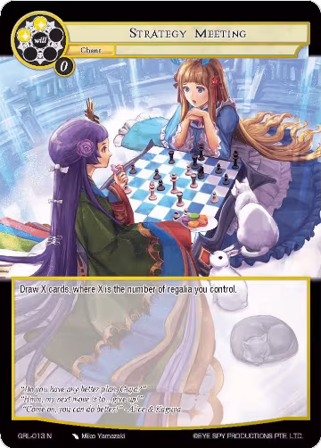 Strategy Meeting (GRL-013), Game of Gods: Reloaded — Force of Will card price