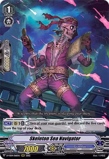 Skeleton Sea Navigator (D-VS04/068EN), D-VS04: V Clan Collection Vol.4 — Vanguard card price