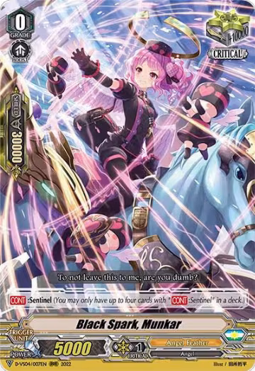 Black Spark, Munkar (D-VS04/007EN), D-VS04: V Clan Collection Vol.4 — Vanguard card price