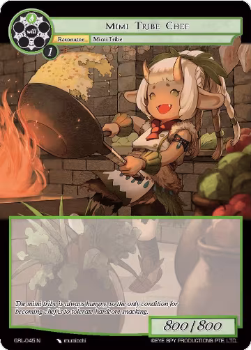 Mimi Tribe Chef (GRL-045), Game of Gods: Reloaded — Force of Will card price